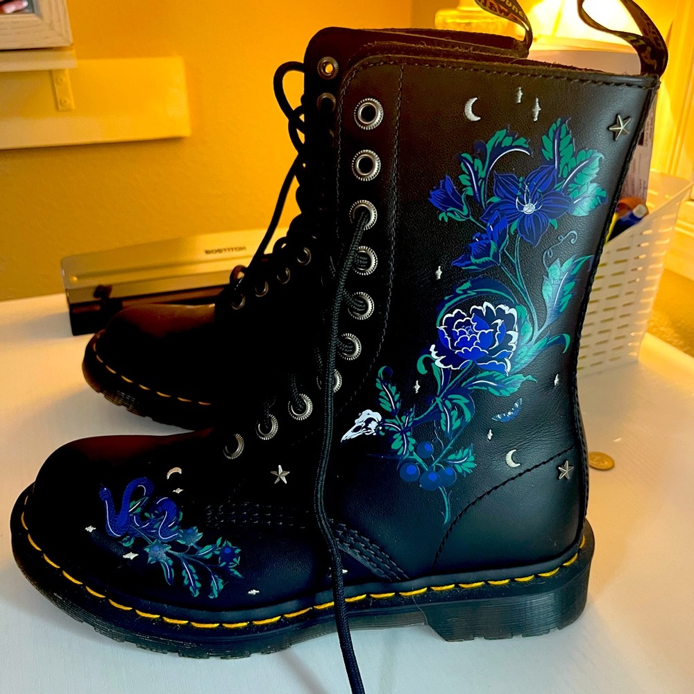 Size 7 Special Edition Dr. Martens. NWOT